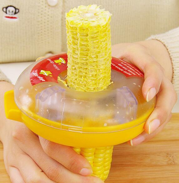 Corn Wizard Peeling corn kernels